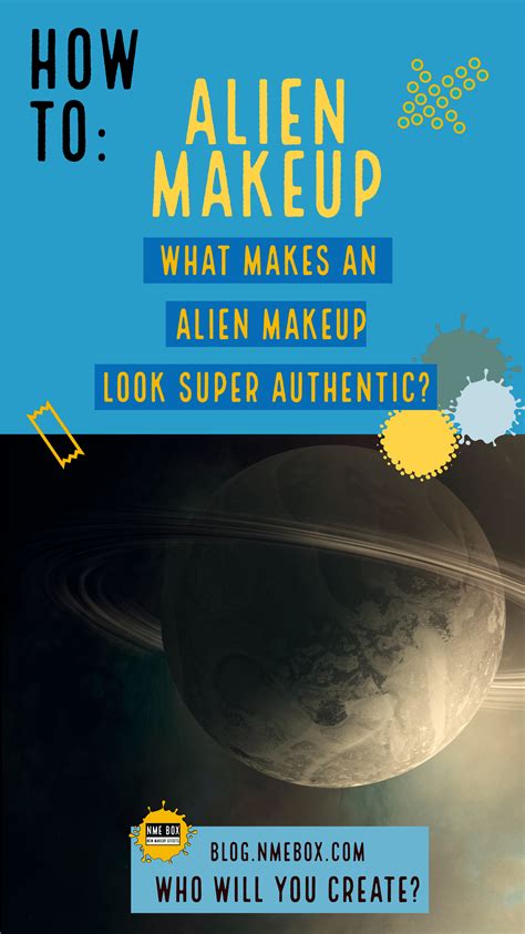 The Ultimate Guide to an Alien Makeup Look - NME Box Makeup Subscription