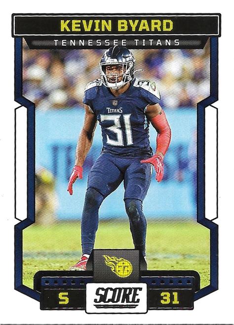 Kevin Byard 2023 Score 32 Tennessee Titans Football Card