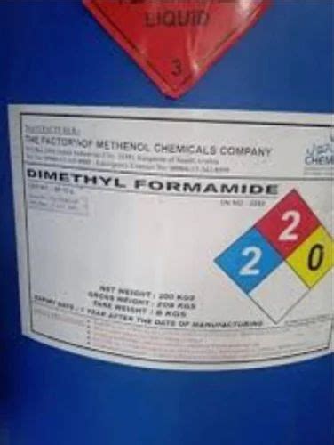 Dimethylformamide Dmf Solvent Packaging Size 190 Kg Drum At Rs 88