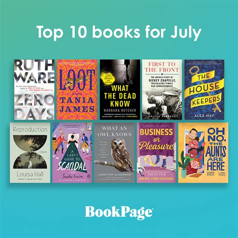 Our Top 10 Books For July 2023