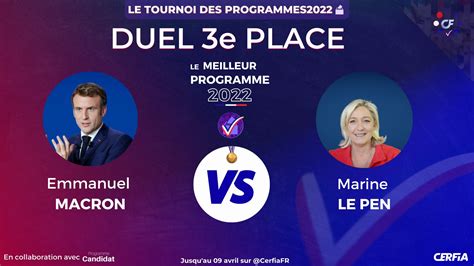 Cerfia on Twitter Macron sincline face à Jean Lassalle en demi