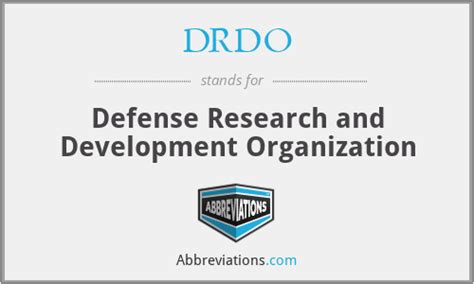 DRDO Defense Research And Development Organization