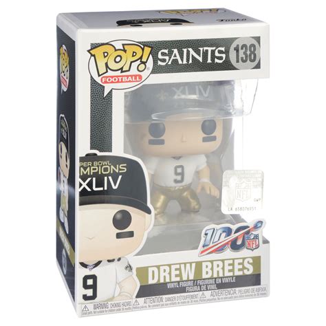 Funko POP! NFL: Saints - Drew Brees (SB Champions XLIV) - Walmart.com