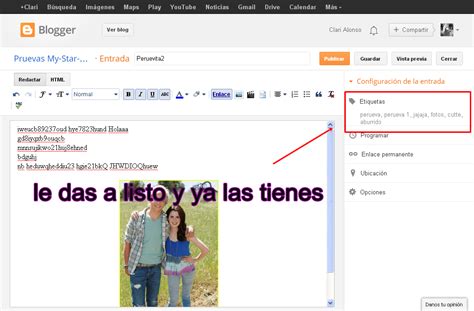 My Star Editions Tutorial Como Poner Etiquetas En Tu Blog
