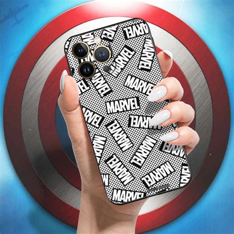 Marvel Avengers Comics Logo For Apple Iphone Silicone Case Etsy