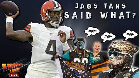 The Insane Chant Jaguars Fans Used To Welcome Deshaun Watson Back To