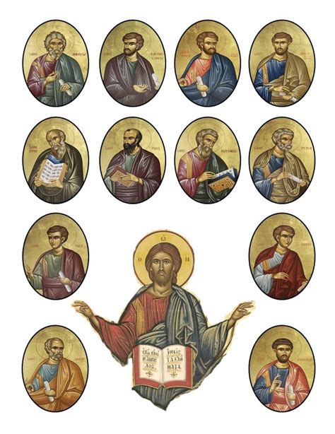 12 Apostles And Their Symbols