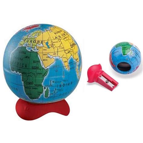 Taille Crayon Trou Globe Terrestre Carte Du Monde Surdiscount