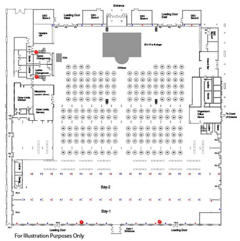 Convention Hall Floor Plan