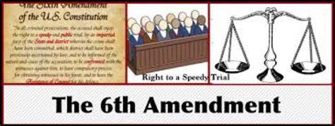 6th Amendment Examples