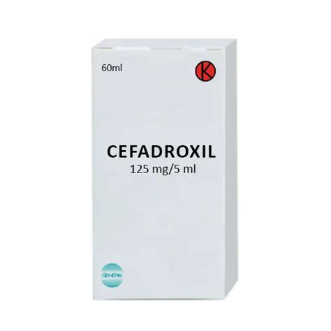 CEFADROXIL 125 MG 5 ML SIRUP KERING 60 ML Kegunaan Efek Samping