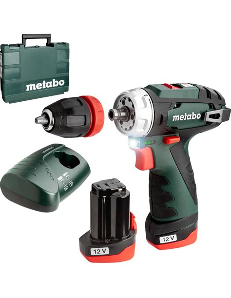 Metabo Powermaxx BS Quick Wiertarko Wkrętarka 12V 2Aku 600156500