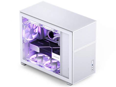 Jonsbo D31 Mesh White Micro Atx Computer Case Tempered Glass 1 Side M Atx Dtx Itx Mainboard