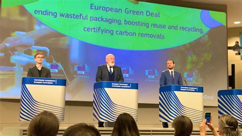 European Green Deal Putting An End To Wasteful Packaging Boosting