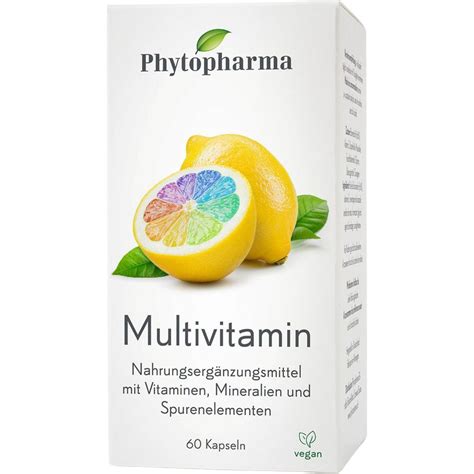 Multivitamin 60 Capsules Phytopharma VitalAbo Online Shop Europe