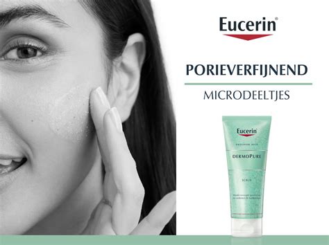 Eucerin DermoPURE Scrub Onzuivere Huid 100 Ml Farmaline