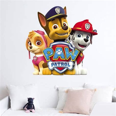 Wandtattoo Paw Patrol Mit Logo