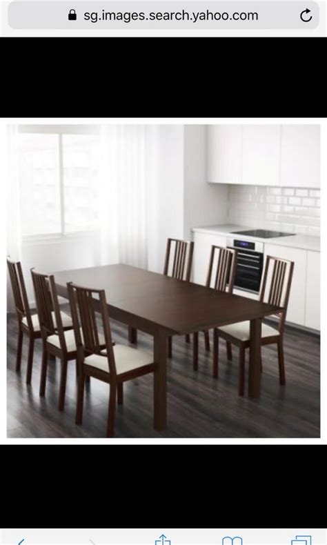 Dining Table Extendable, Furniture & Home Living, Furniture, Tables & Sets on Carousell