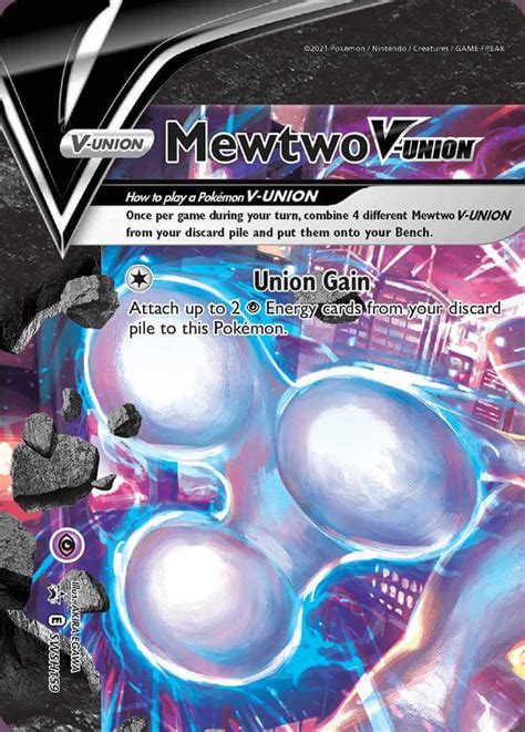 Expanded Mewtwo V Union Pokemoncard