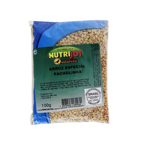 Arroz Especial Pacholinha Nutrijoi 100g Agro E Pets