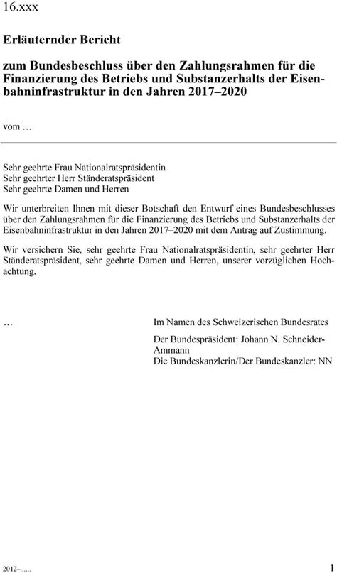 16 xxx Erläuternder Bericht PDF Kostenfreier Download