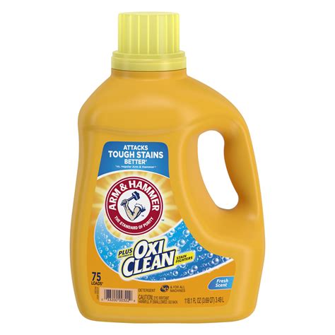 Buy Arm Hammer Plus Oxiclean Fresh Scent Loads Liquid Laundry