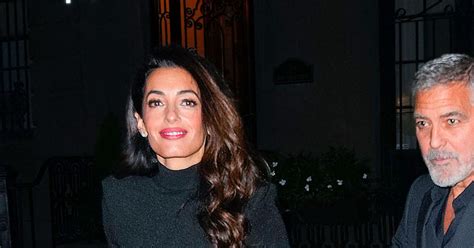 George Clooney Et Sa Femme Amal Sont De Sortie Pour F Ter Leur