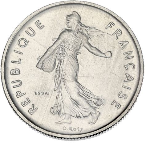 France Fifth Republic 5 Francs 1970 Semeuse Essai En Catawiki