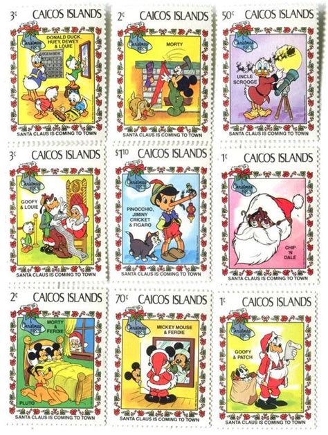 Briefmarken Walt Disney Micky Maus Turks Und Caicosinseln Kaufen