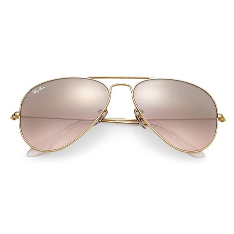 Ray Ban Rb3025 0013e Original Aviator Gradient Gold Silverpink