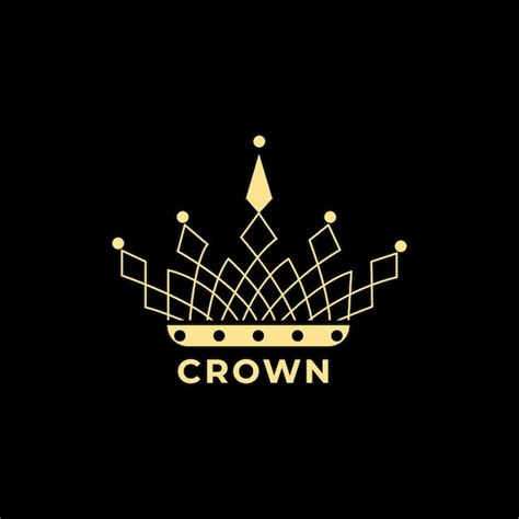 Premium Vector Modern Crown Logo Template Crown Icon Luxury Design