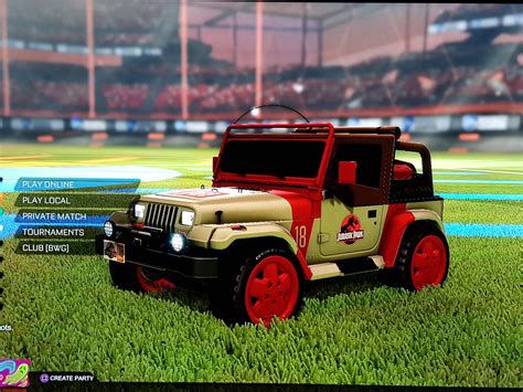 Finally got this beauty in Rocket League!! : r/JurassicPark