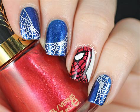 Copycat Claws Spider Man Nail Stamping