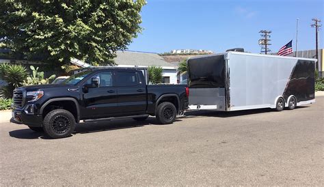 2020 Gmc Sierra At4 Towing Trailer The Fast Lane Truck