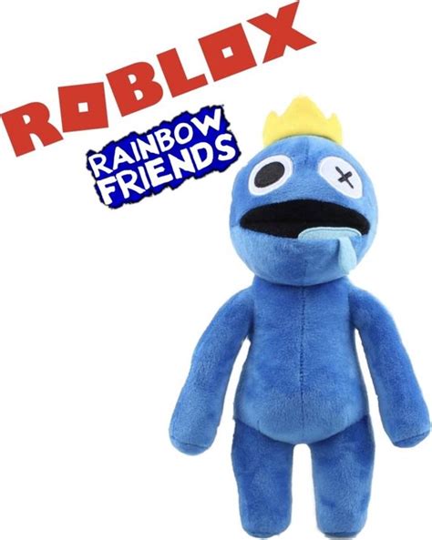 Peluche Rainbow Friends Roblox Bleu De Klikkopers Bol