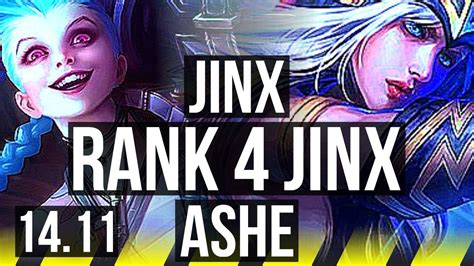 JINX Braum Vs ASHE Milio ADC Rank 4 Jinx 71 Winrate 8 1 6