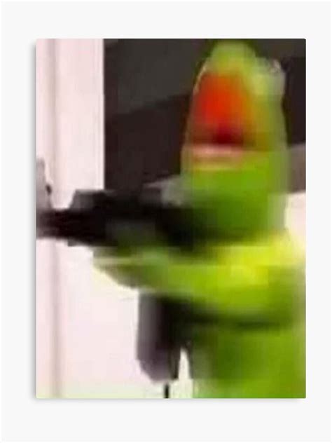 Kermit Frog With Gun Meme