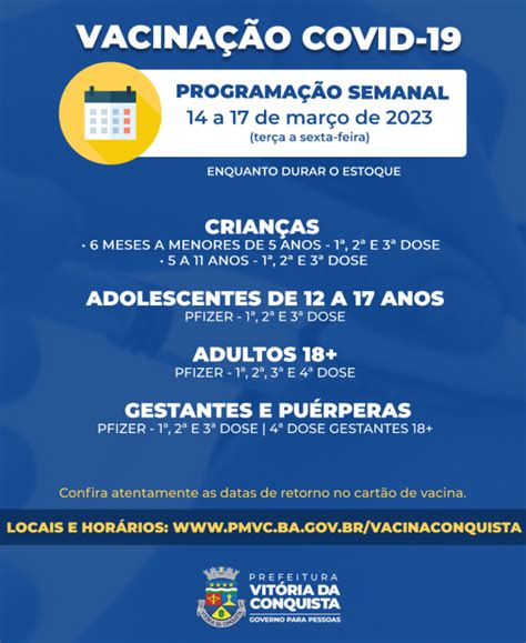 Confira A Programa O Semanal Da Vacina O Monovalente Contra Covid