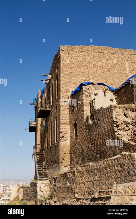 A Historical Building That Forms Part Of The Wall That Surrounds Erbil