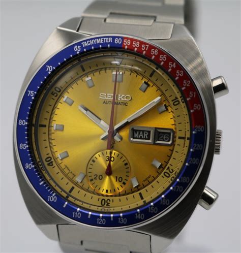 Seiko Pepsi Pogue Yellow Dial Homme Catawiki