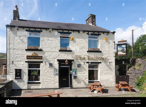 The Railway public house, Station Road, Marsden, West Yorkshire ...