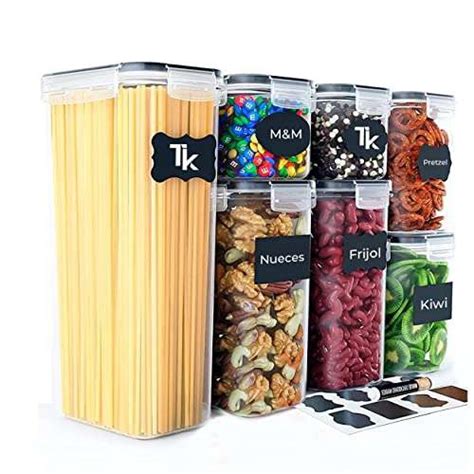 Amazon TANNY S KITCHEN Juego De Recipientes 7 Piezas