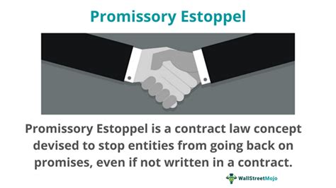 Promissory Estoppel What Is It Examples Contract Law