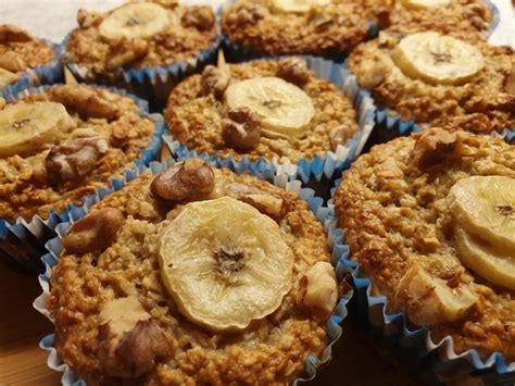 Recept Gezonde Havermout Banaan Muffins Aroundsan