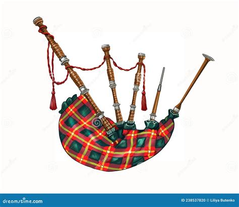 Bagpipe Musical Instrument Stock Image CartoonDealer 35595253