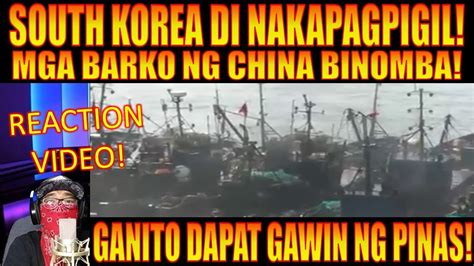 HALA MGA BARKO NG CHINA BINOMBA NG SOUTH KOREA DI NA NAKAPAGPIGIL