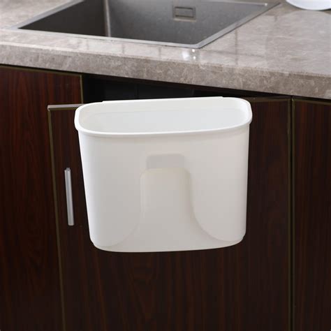 Gourmet Kitchen Door Mounted Hanging Food Waste Bin White Bunnings