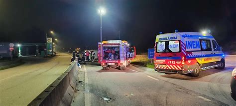 Despiste Na Estrada Nacional Provoca Um Ferido Transportado Para