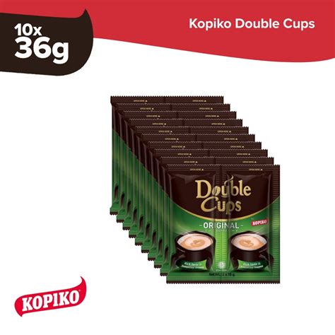 Kopiko Double Cups Twin Pack 10x36g Shopee Philippines