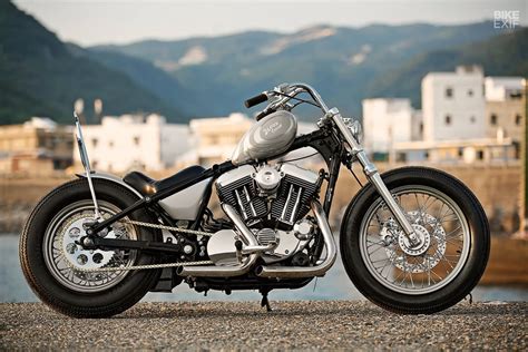 Grey Matter: An ingenious Sportster hardtail from 2LOUD | Bike EXIF